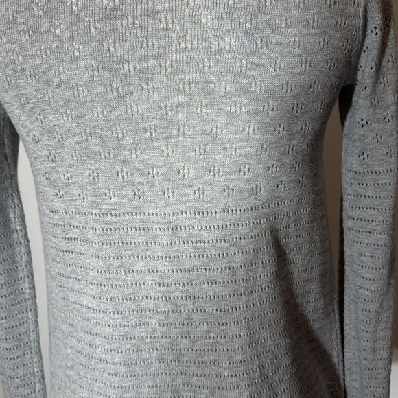 DKNY Open Front Gray Cardigan - Large - Picture 4 of 7